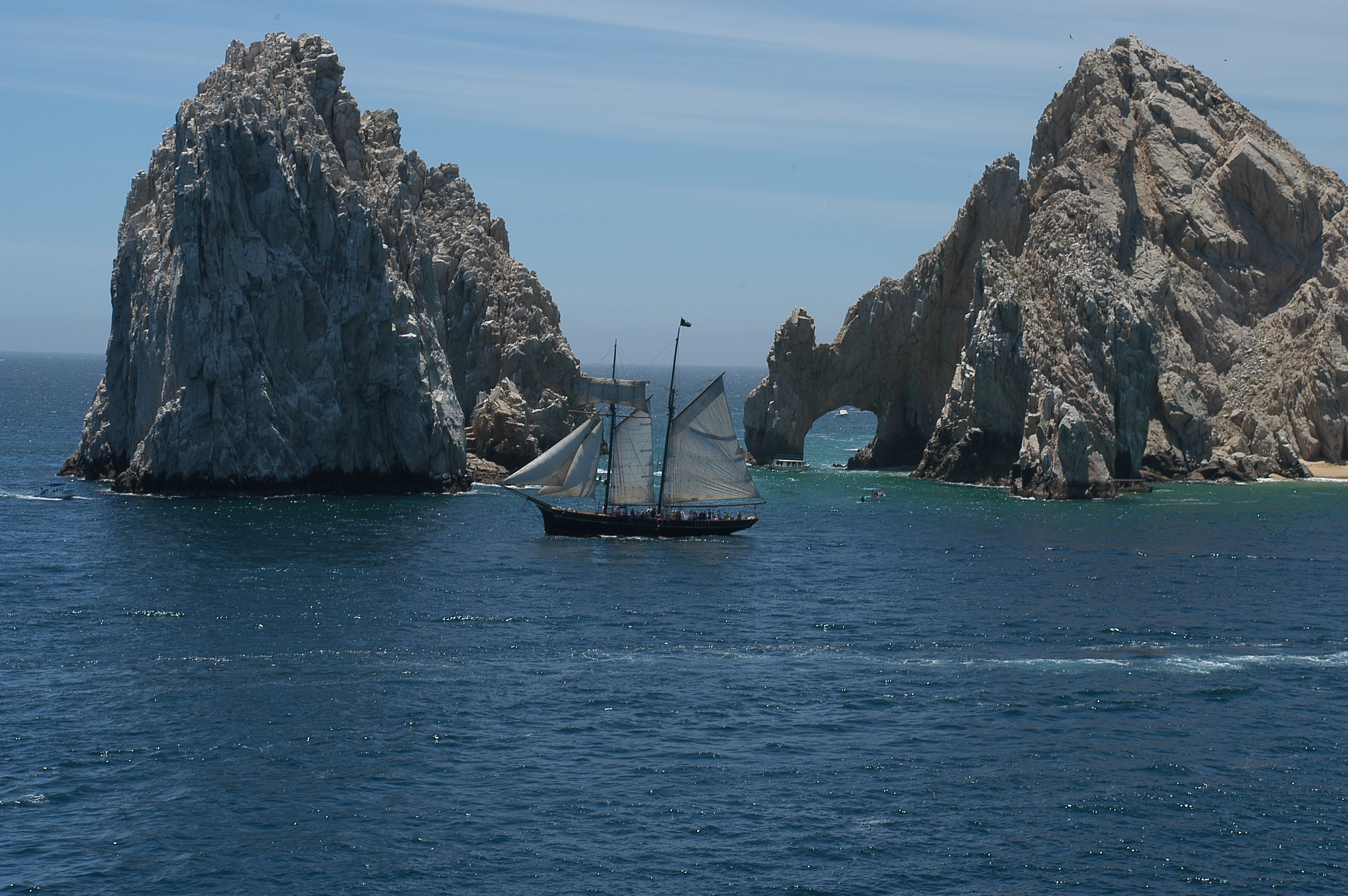 Clipper Ship at Los Arcos - Cabo San Lucas