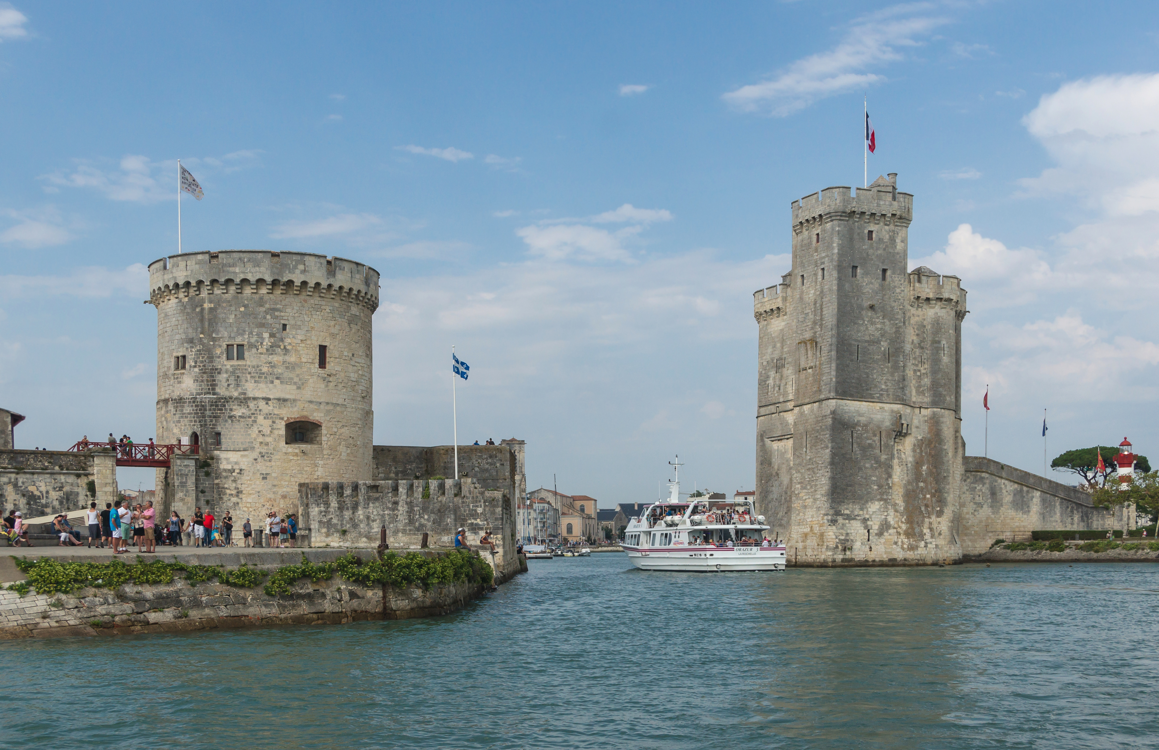 Entrée port La Rochelle août 2015 Charente-Maritime