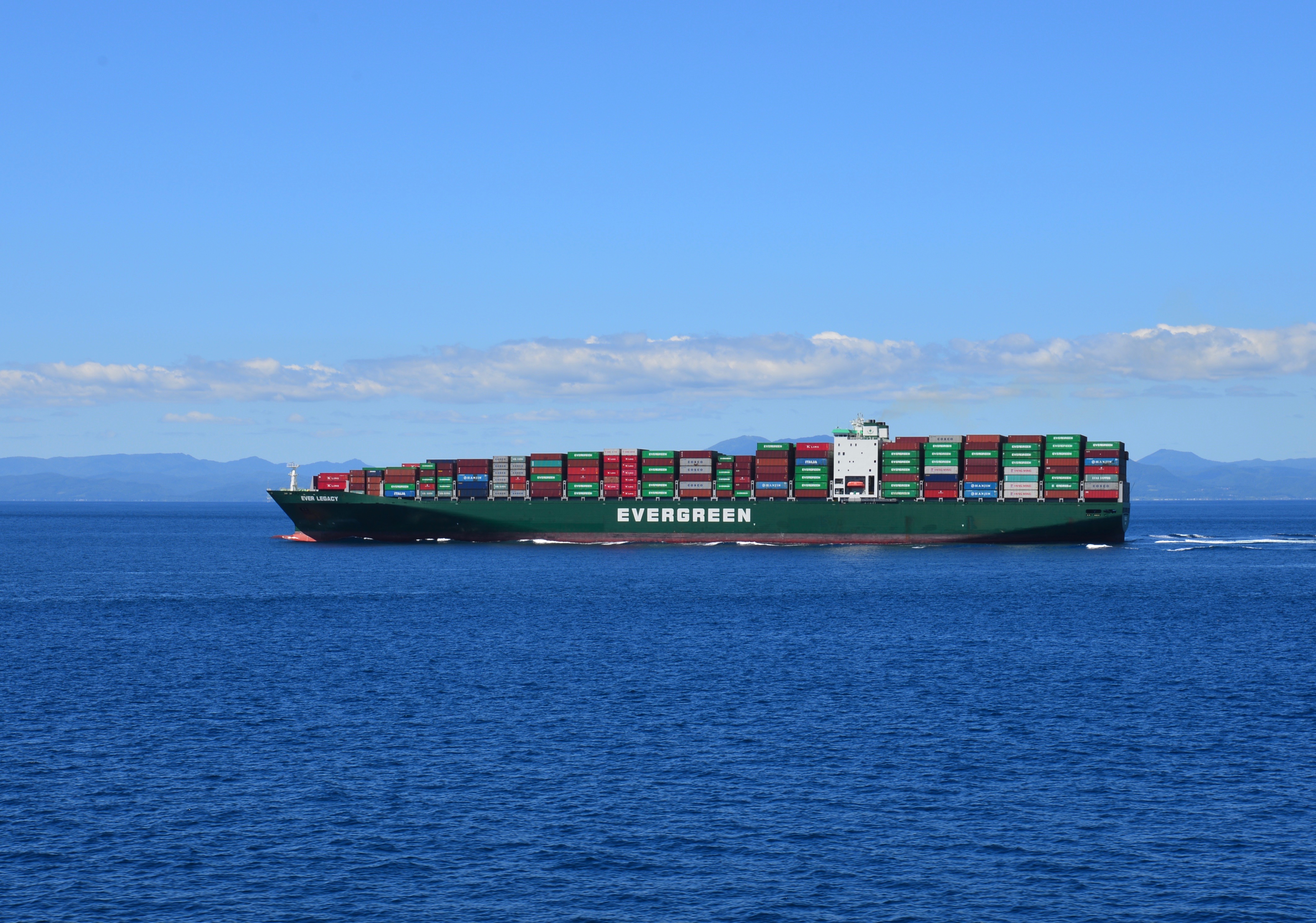Ever Legacy, Tsugaru Strait, Japan 27-Aug-2016