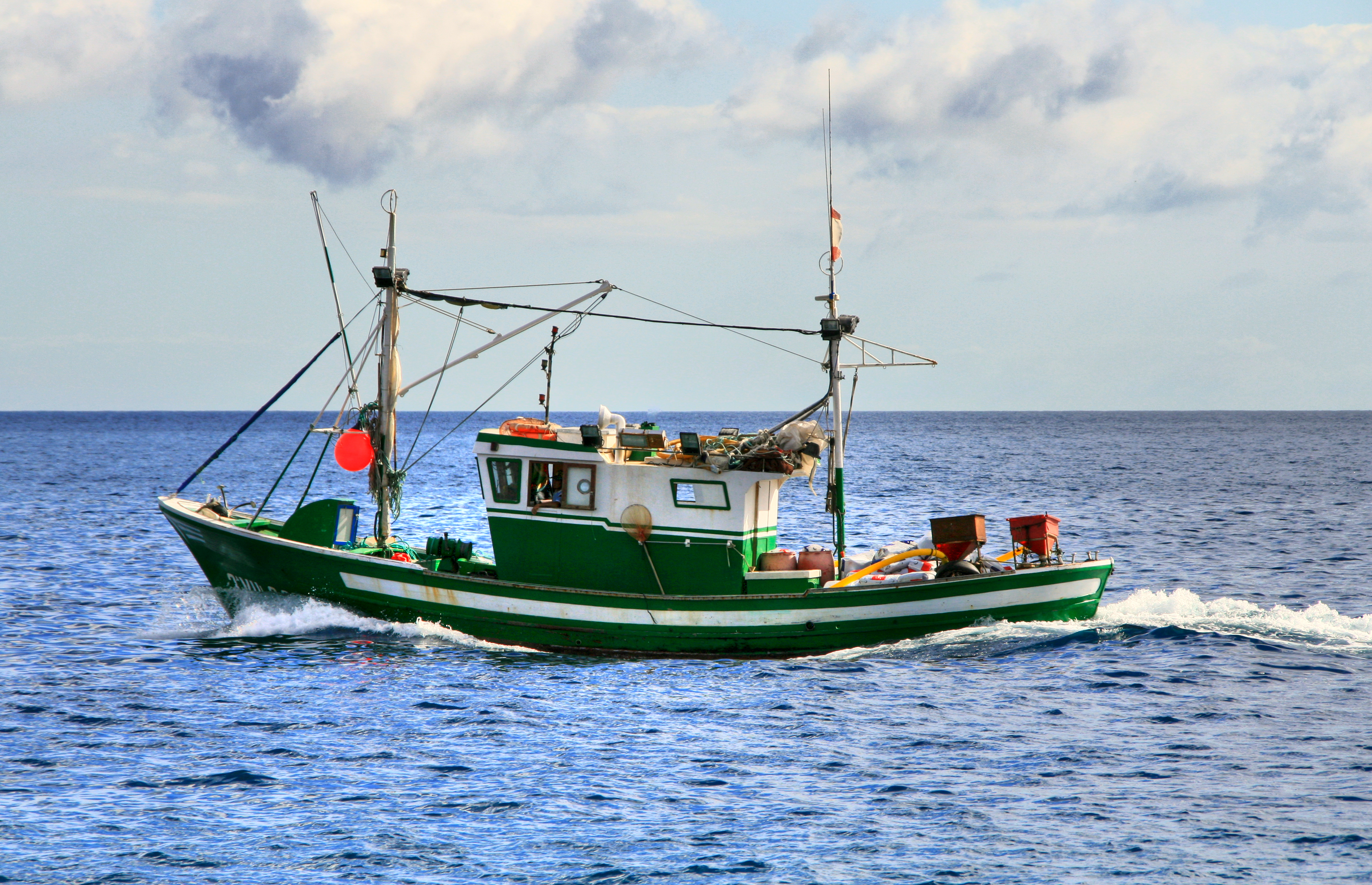 Fishing boat in the Canary Islands