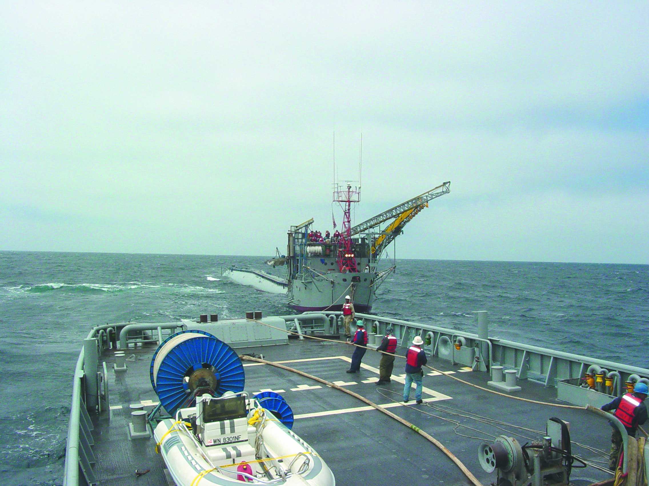 FLoatingInstrumentPlatform seen from USNS Navajo