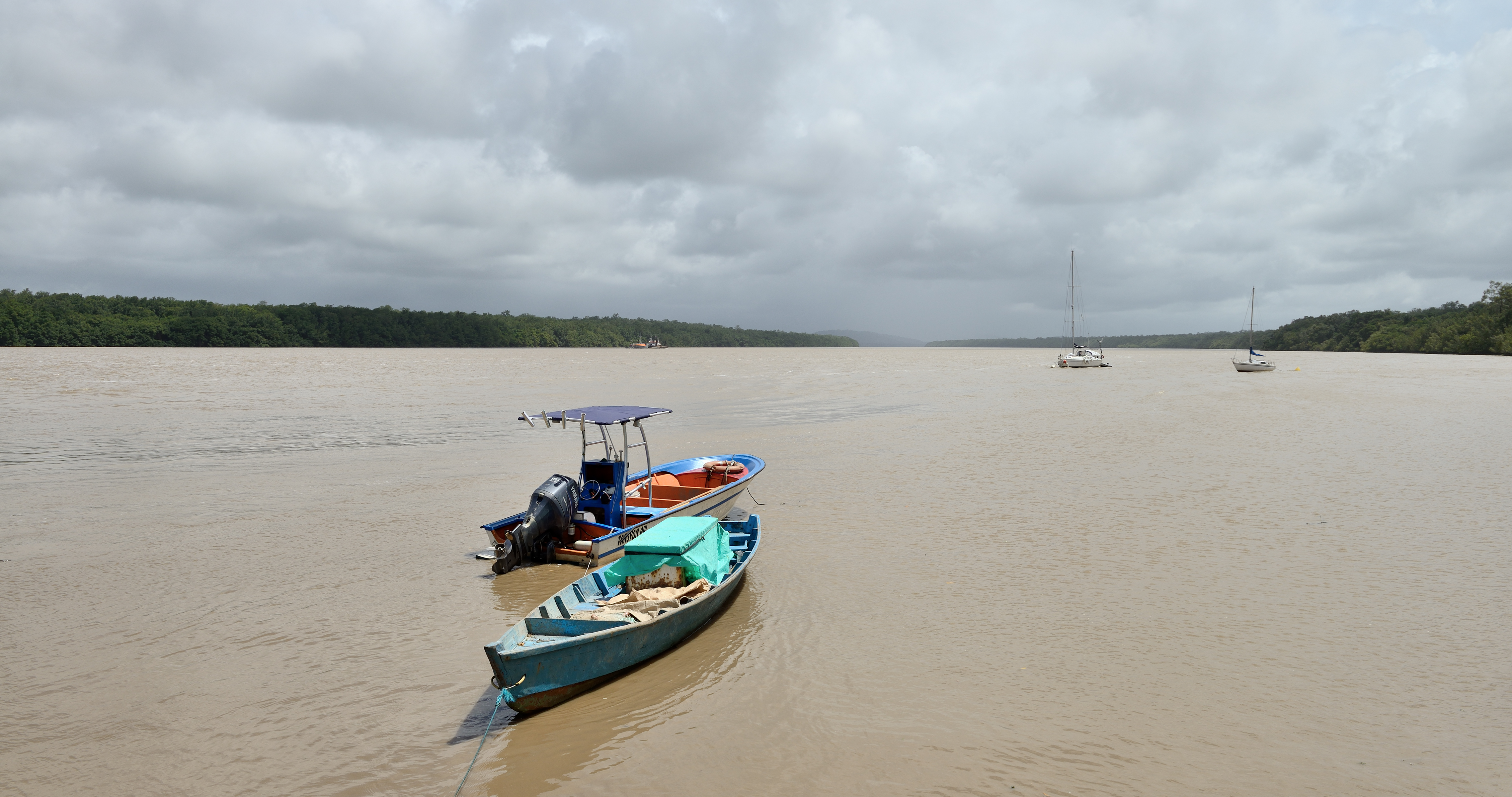 French Guiana Mahury River Dégrad des Cannes