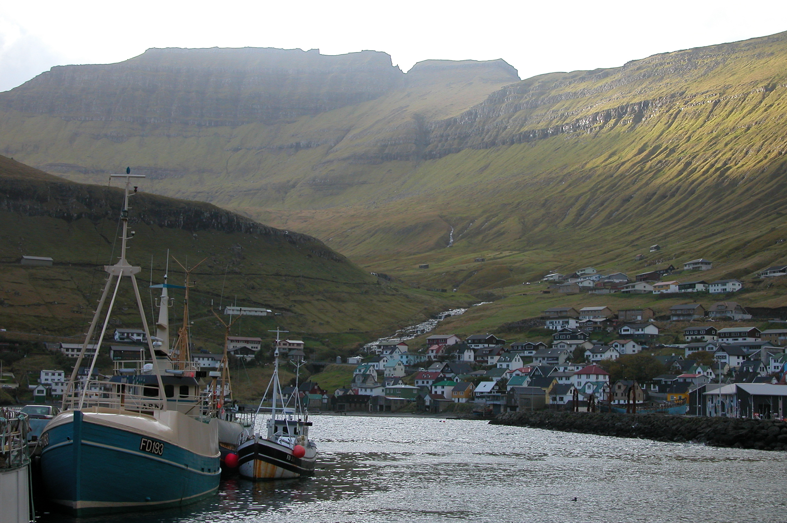 Fuglafjordur harbour, Faroe Islands