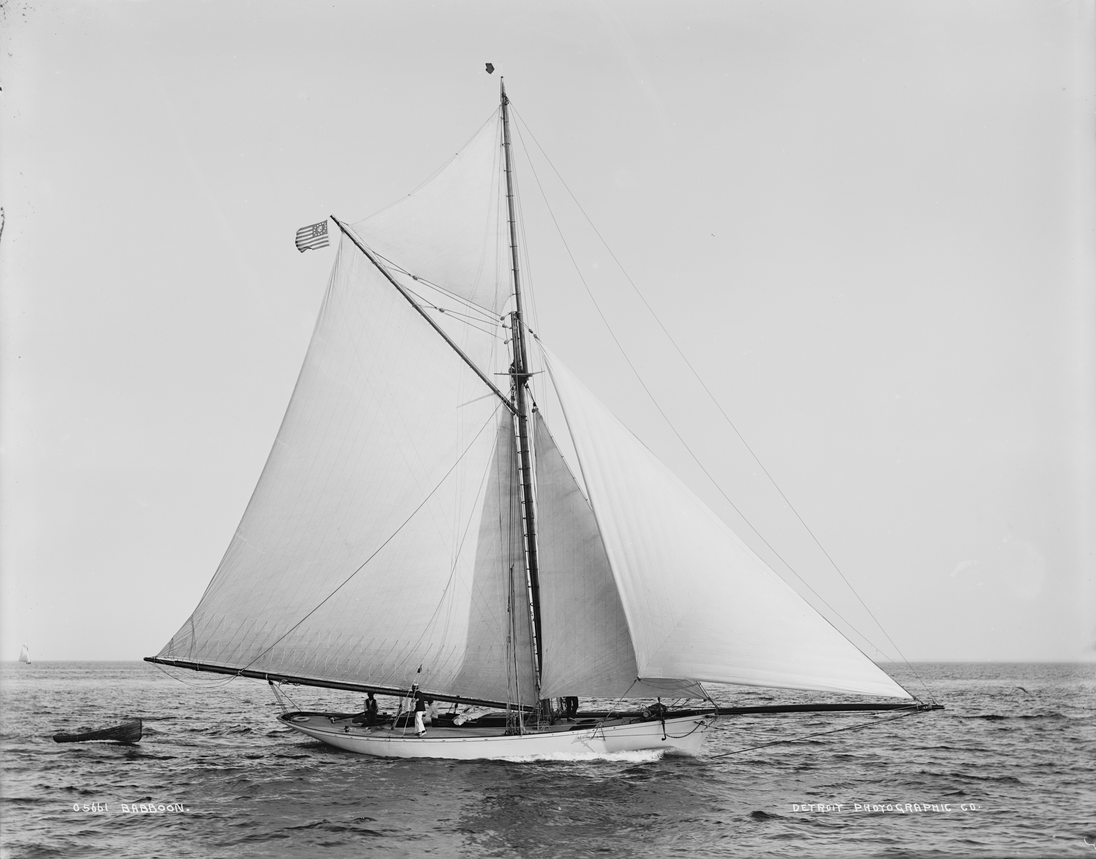 George A. Goddard's forty-foot sloop Babboon 