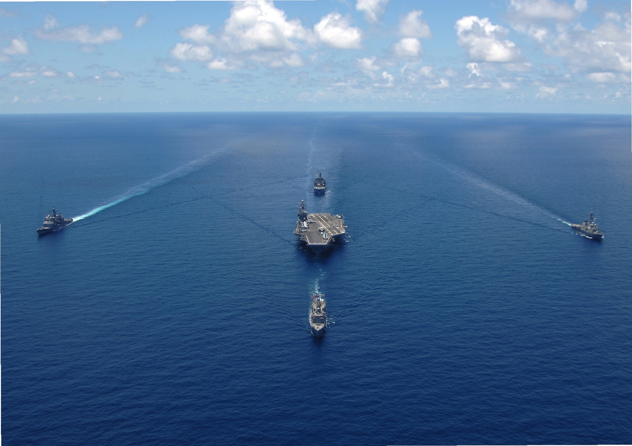George Washington Carrier Strike Group notilt