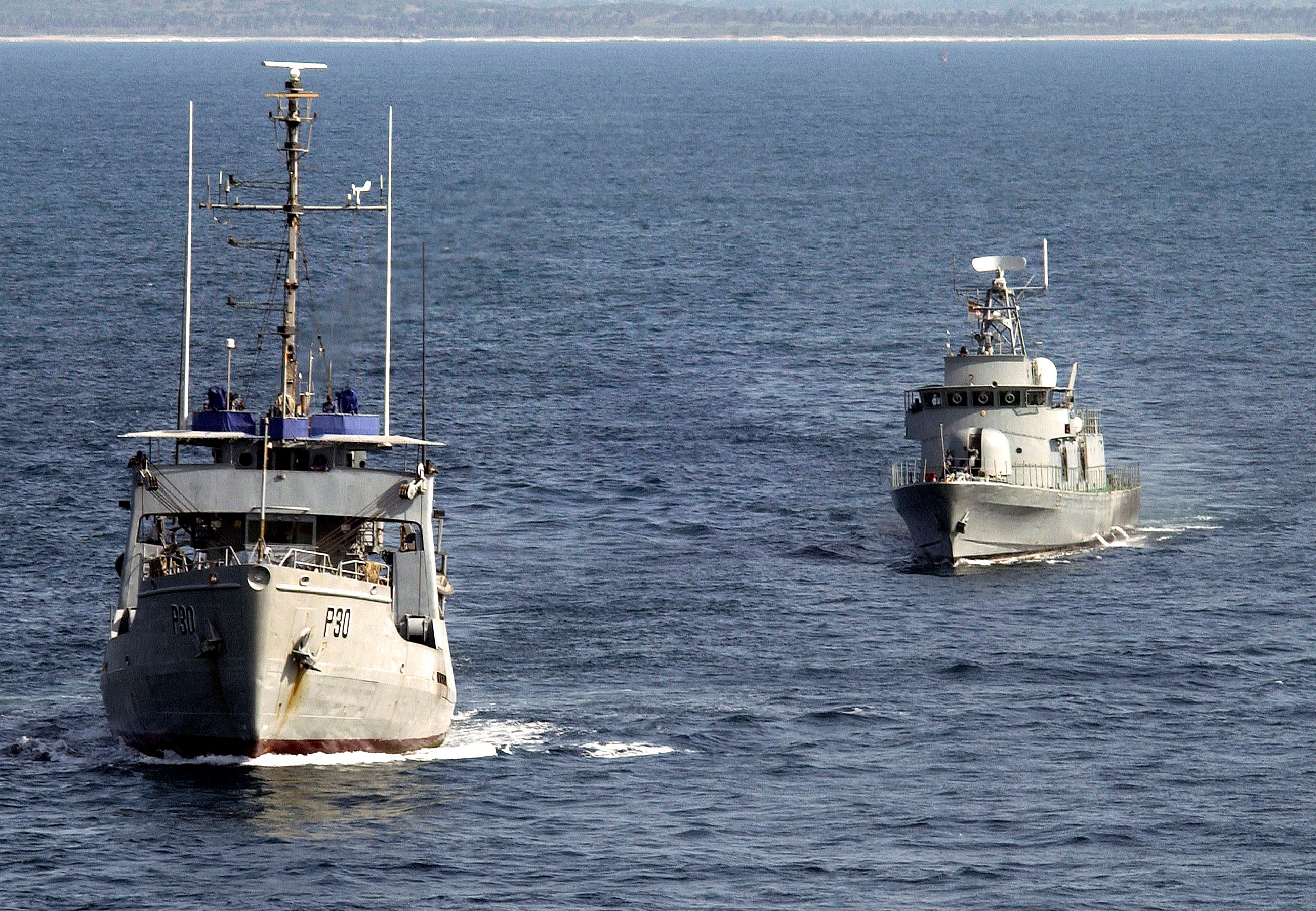 Ghanaian Naval Ship