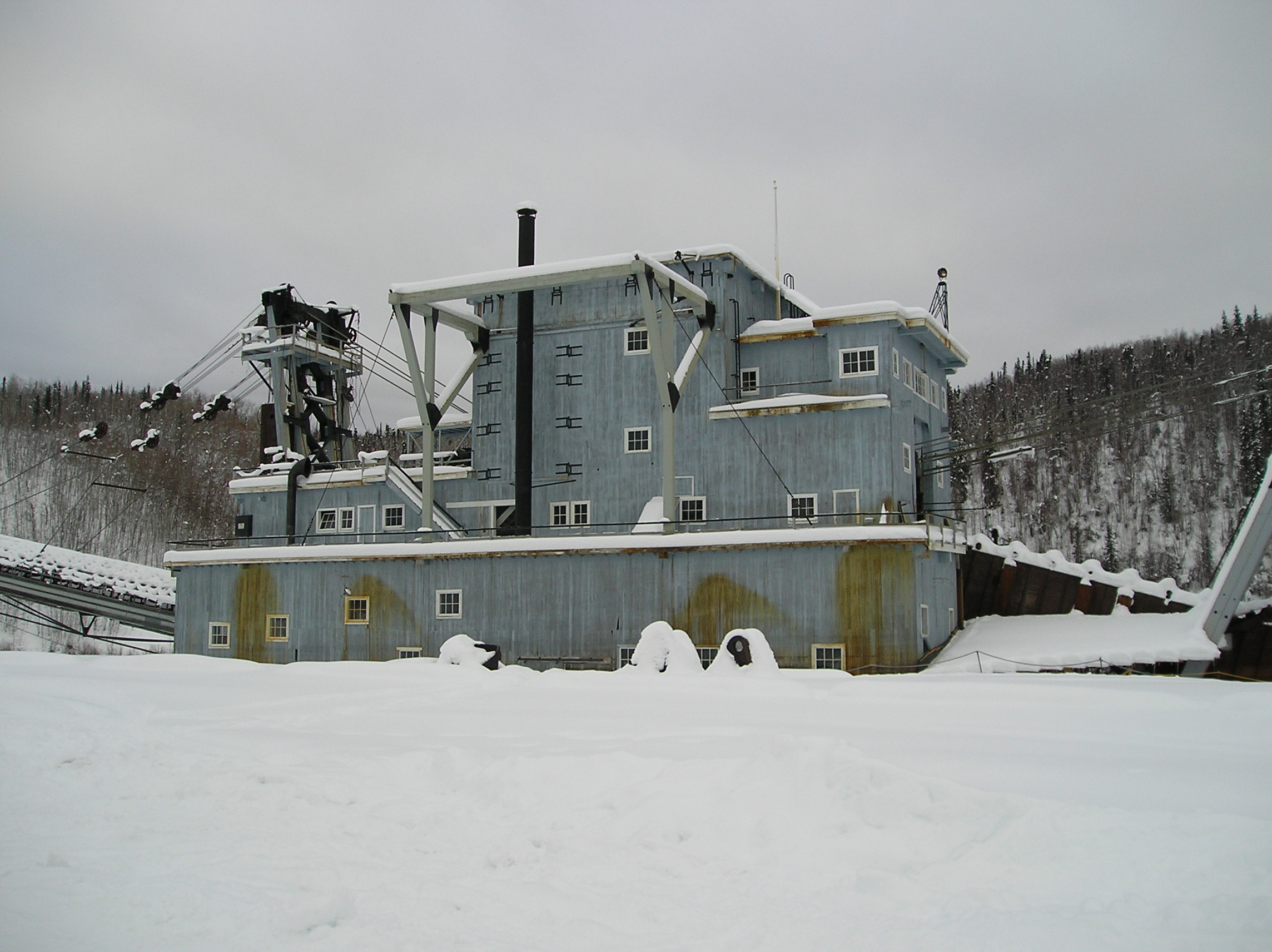 Gold dredger - Dawson City YT