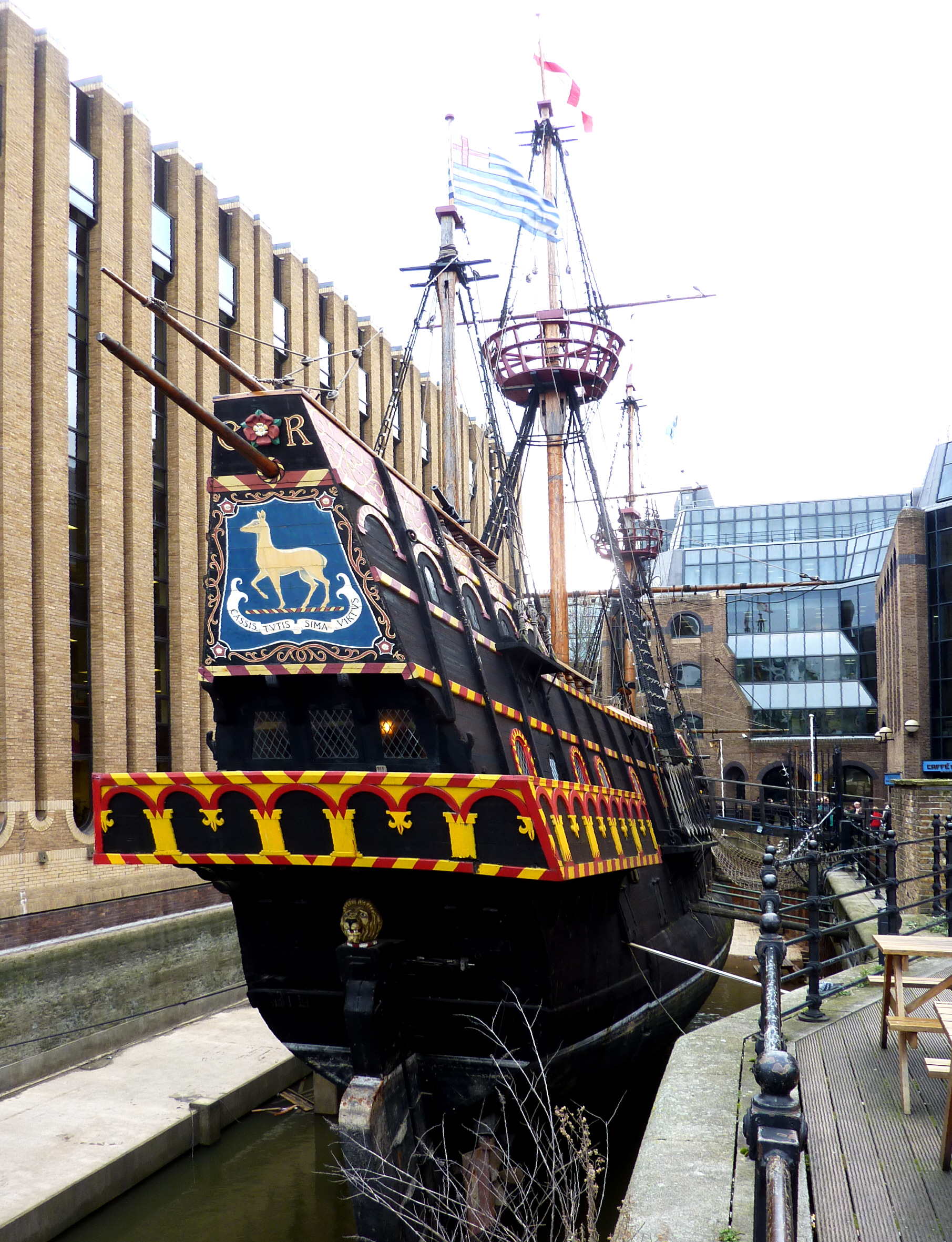 Golden Hinde, galleon, Southwark