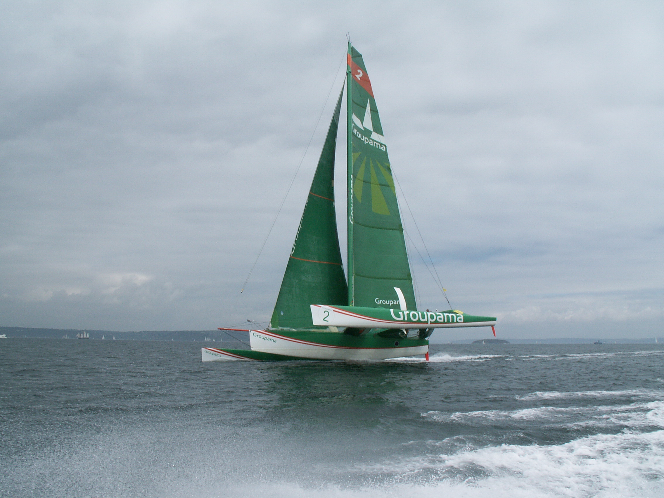Groupama 2 Brest 2008