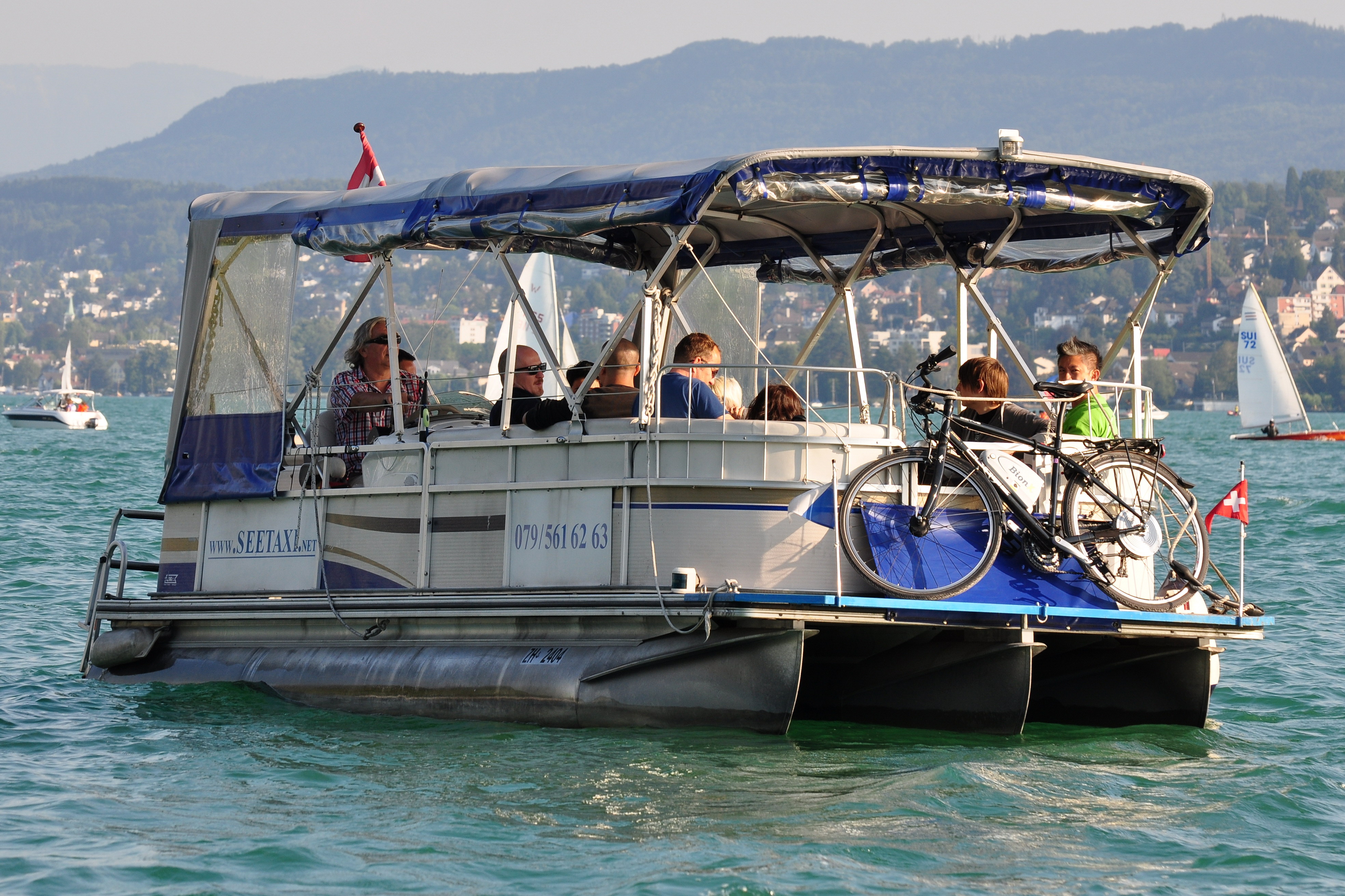 Hafen Riesbach - 'Seetaxi' 2011-07-06 19-12-10
