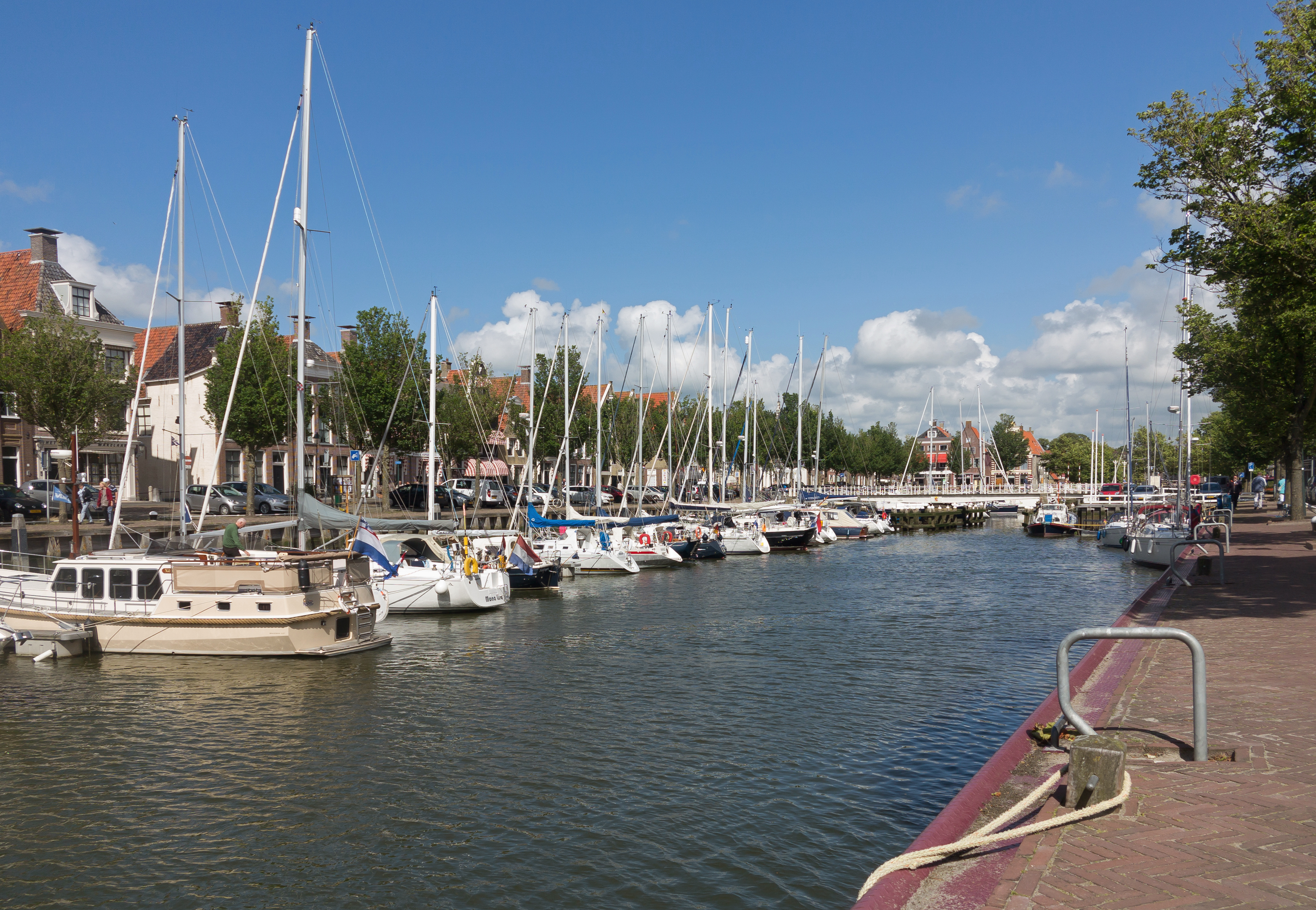 Harlingen, zicht op de Noorderhaven foto3 2016-07-03 16.31