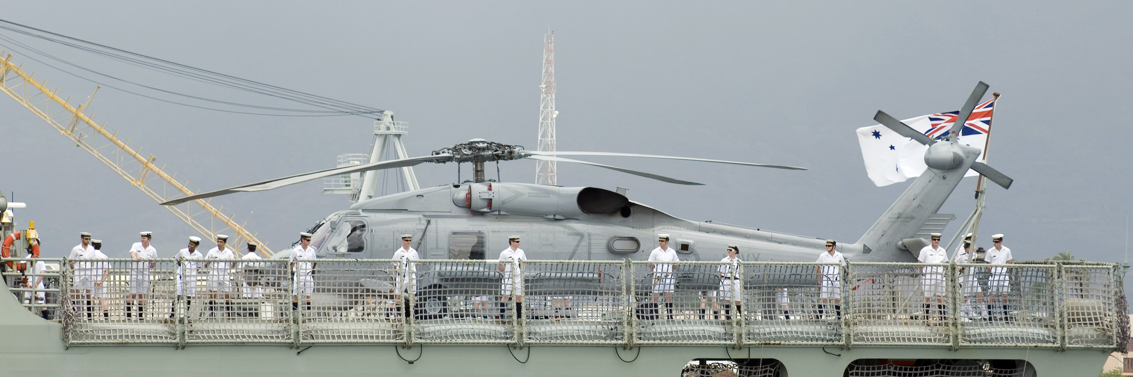 HMAS Anzac Seahawk 2008