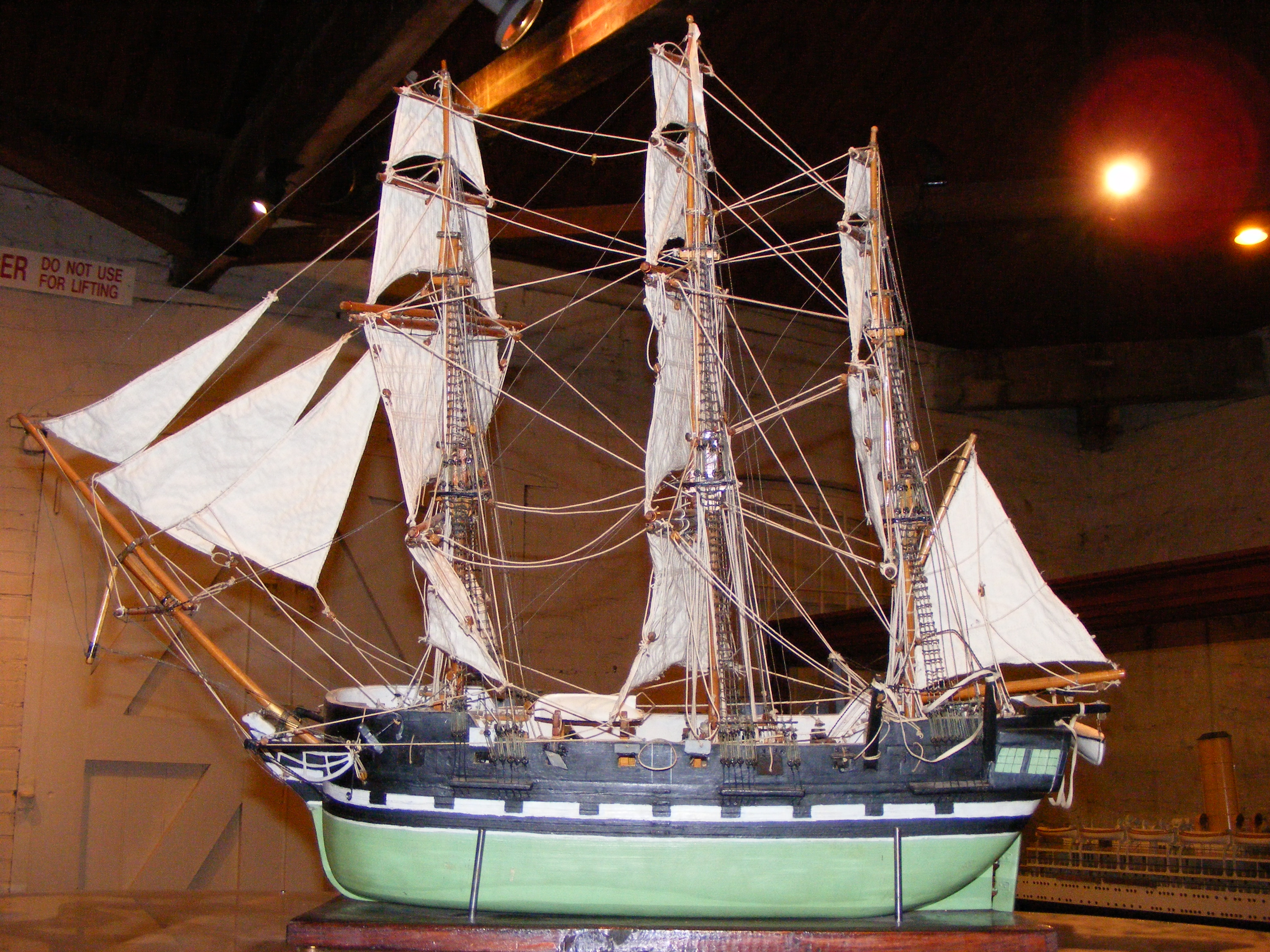 HMS Buffalo 1813 model