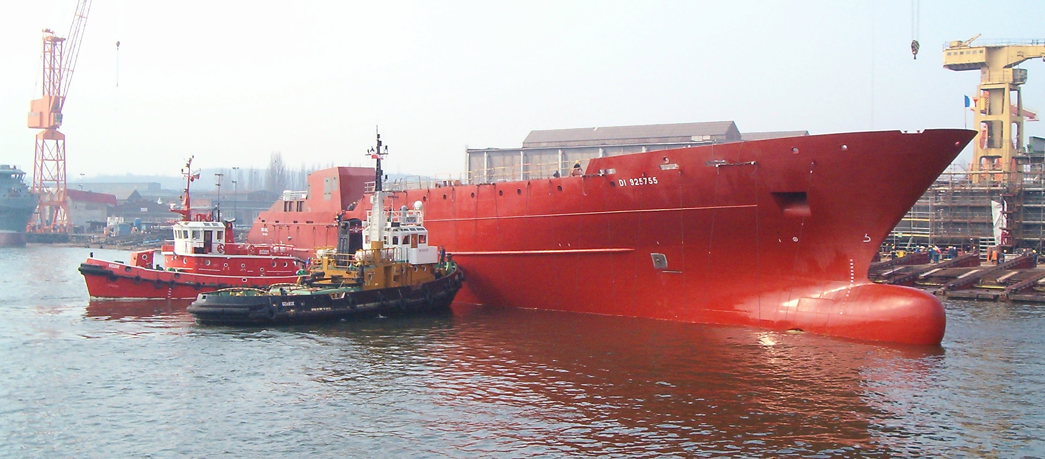 Launch of fishing vessel Drennec from Northern Shipyard