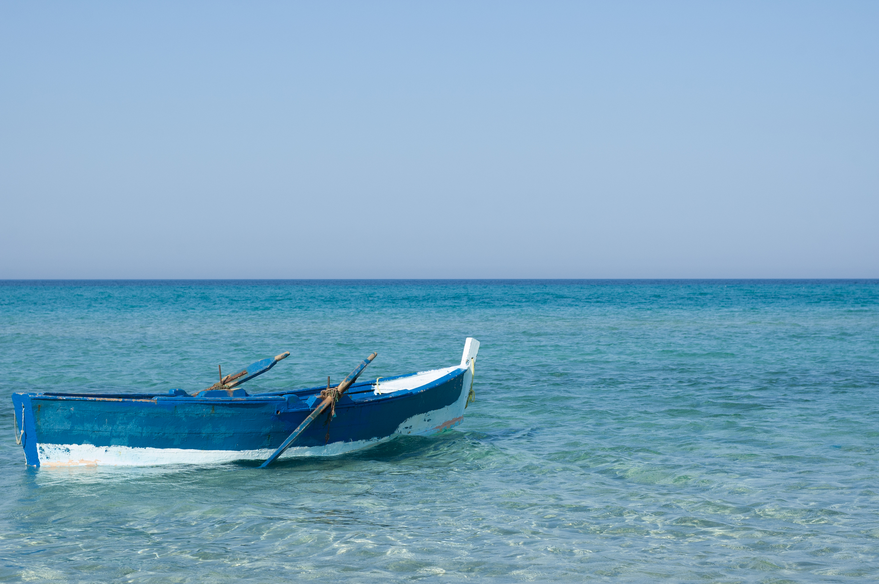Little fishing Boat from Tunisia