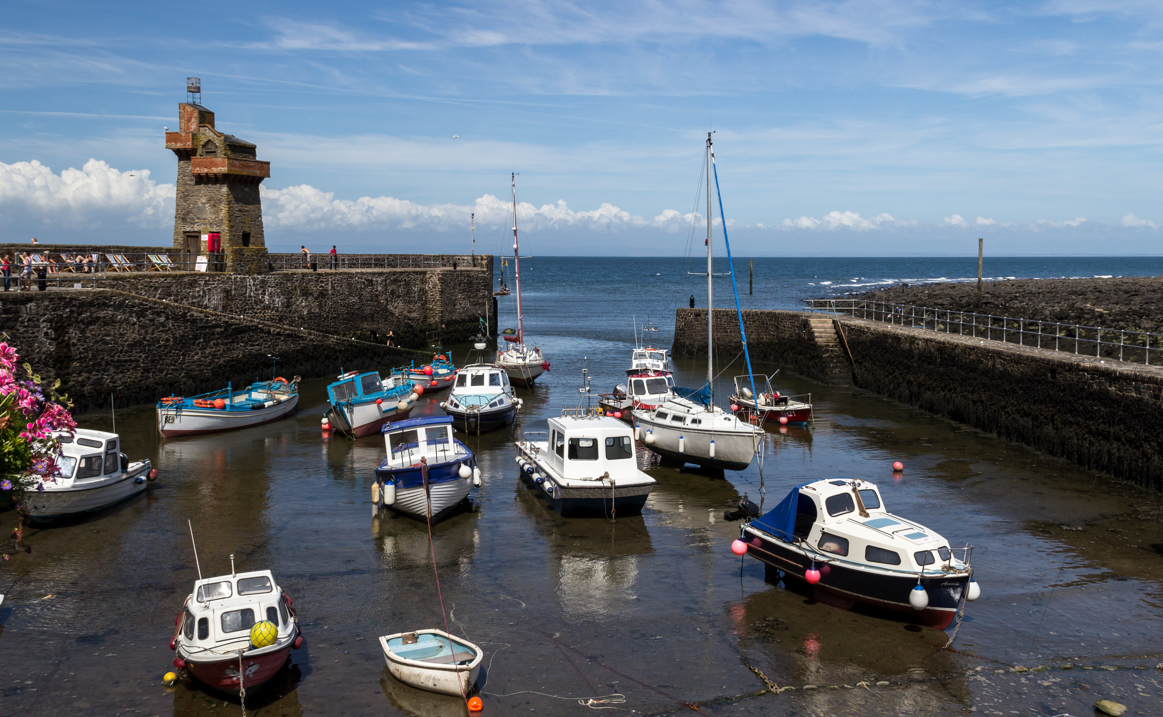 Lynmouth (Devon, UK), Harbour -- 2013 -- 2