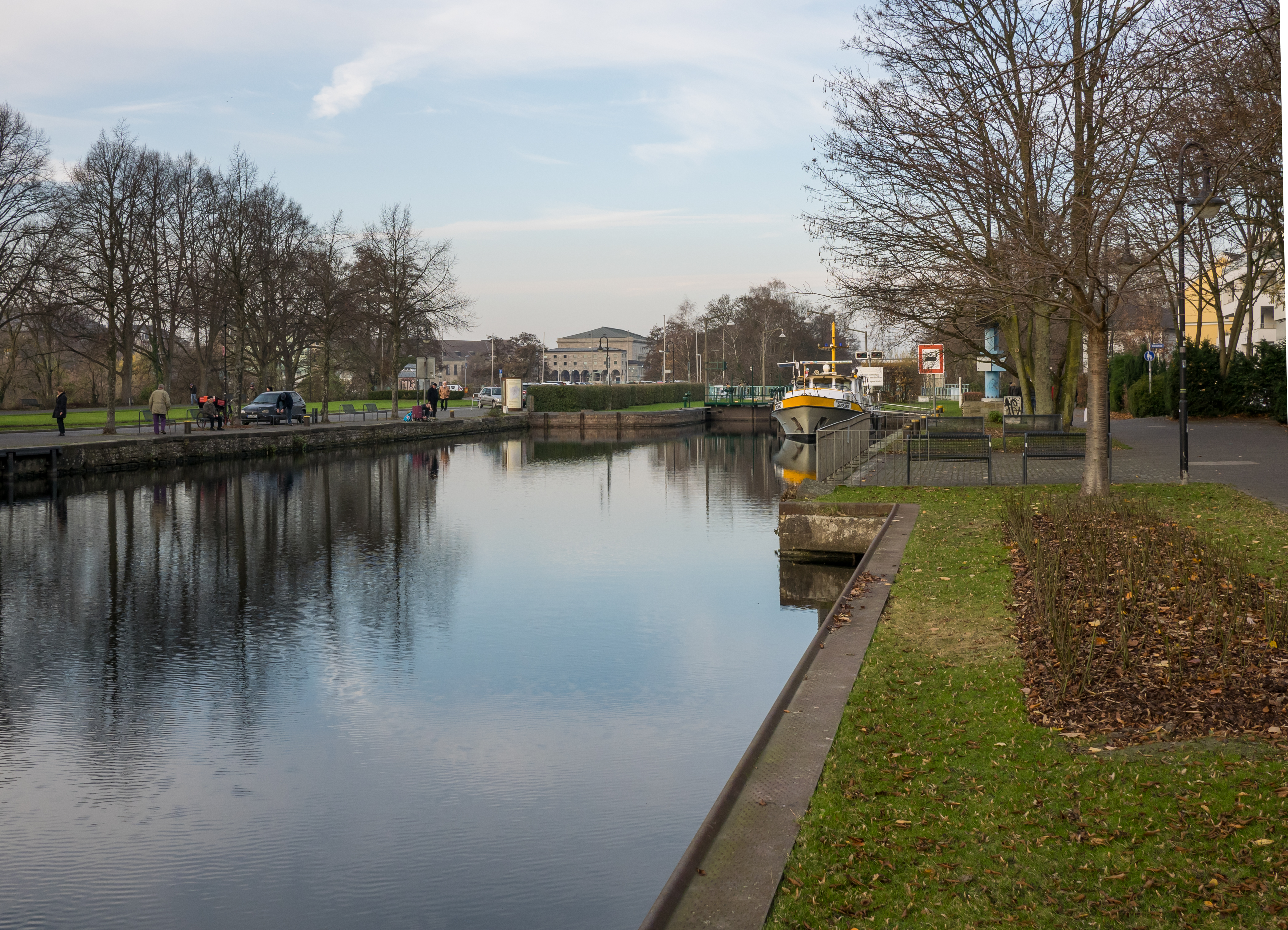 Mülheim Ruhr - Alte Schleuse - Bussard 02