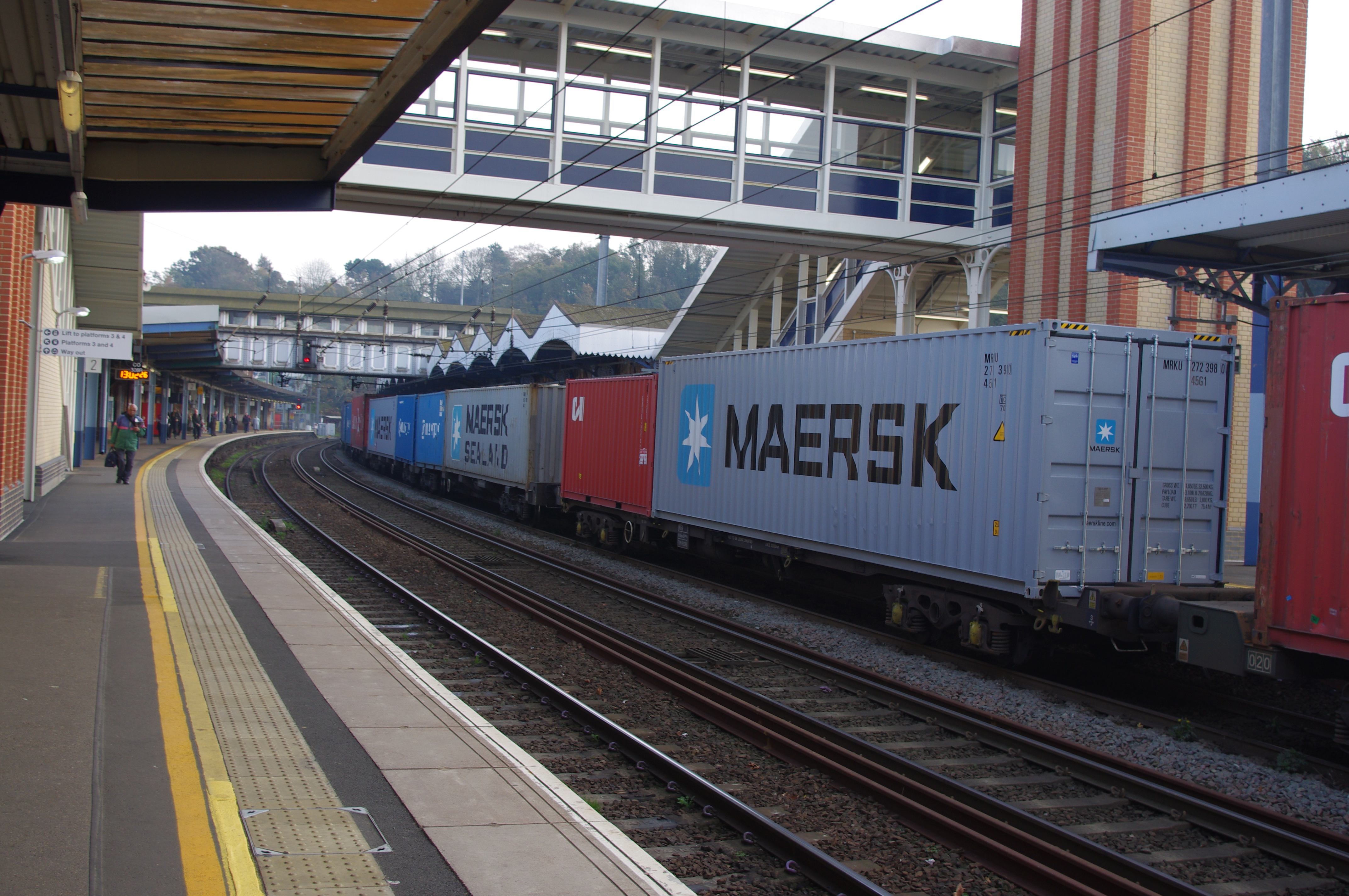 Maersk Container at Ipswich