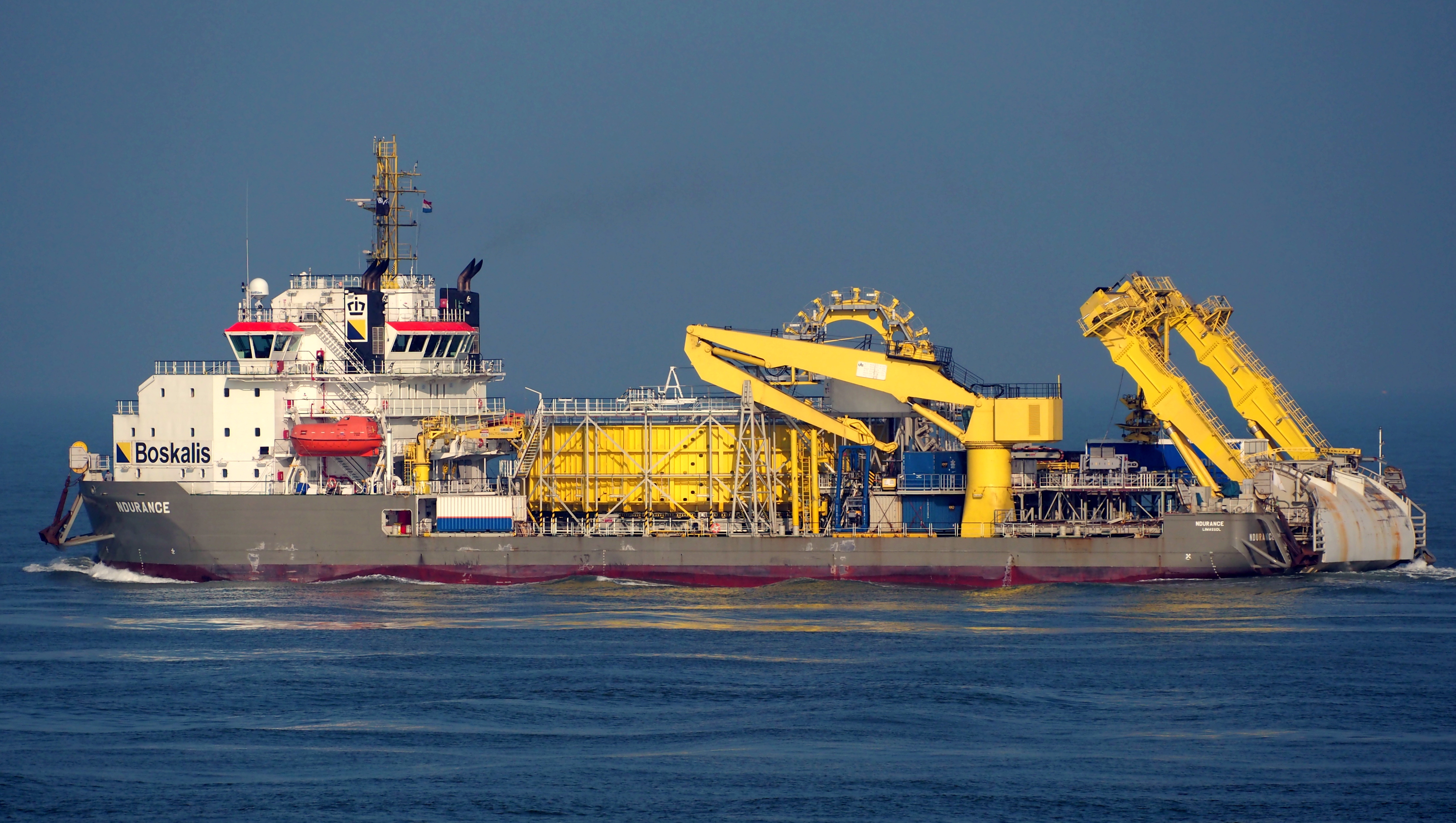 Ndurance - IMO 9632466 leaving Port of Rotterdam, pic1