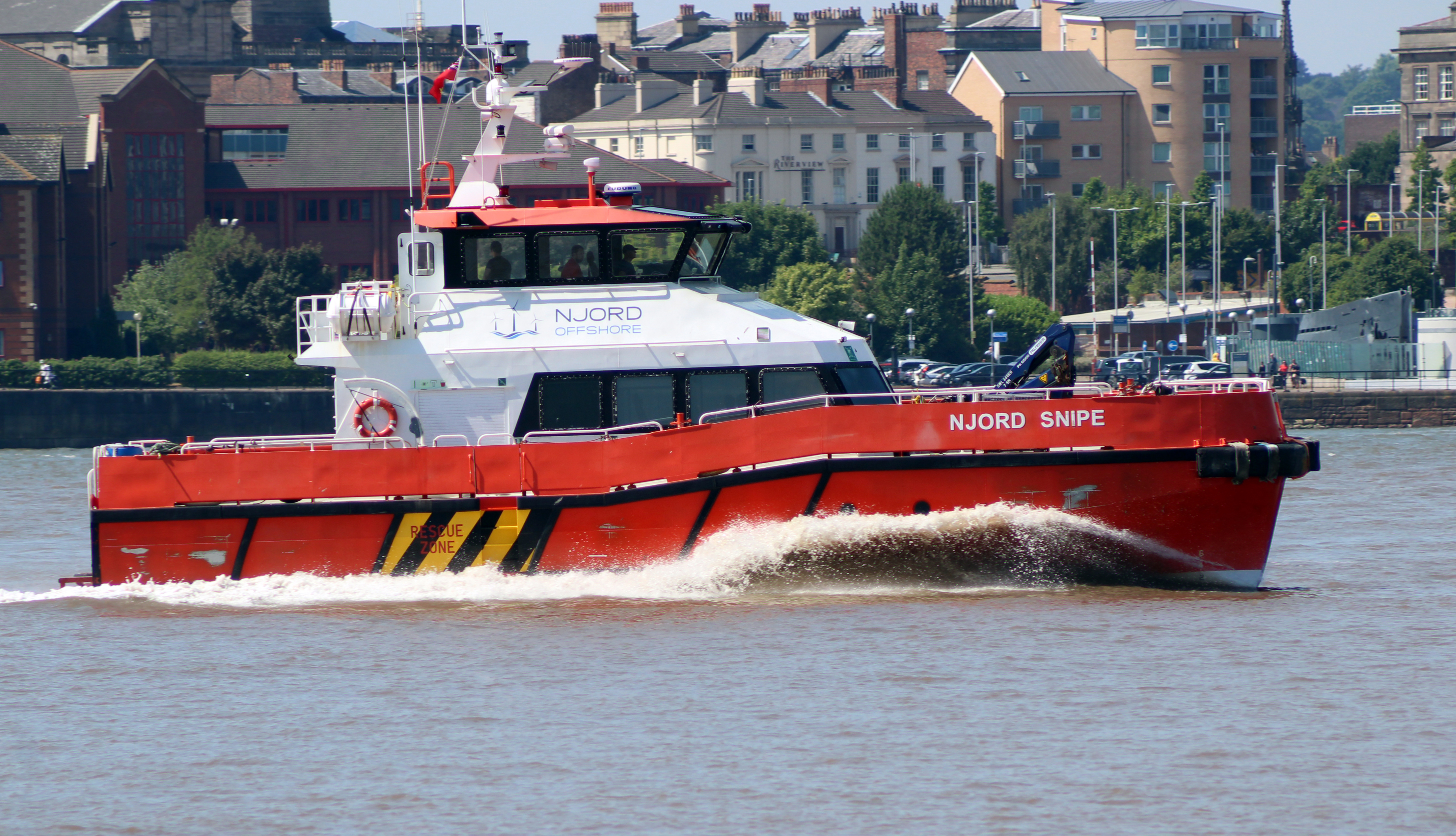 Njord Snipe on the Mersey 1
