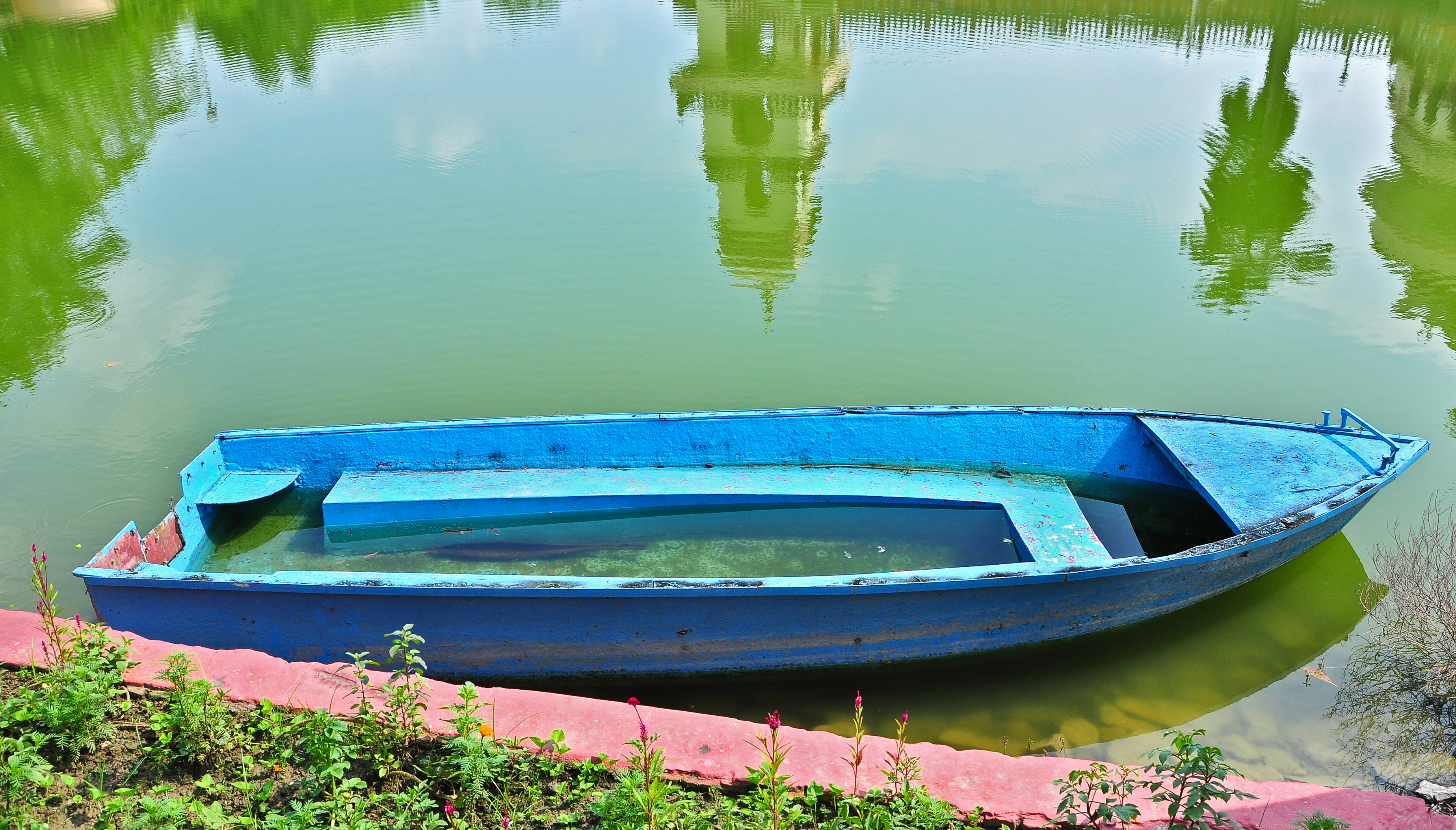 Pond, ISKCON, Mayapur 07102013 02