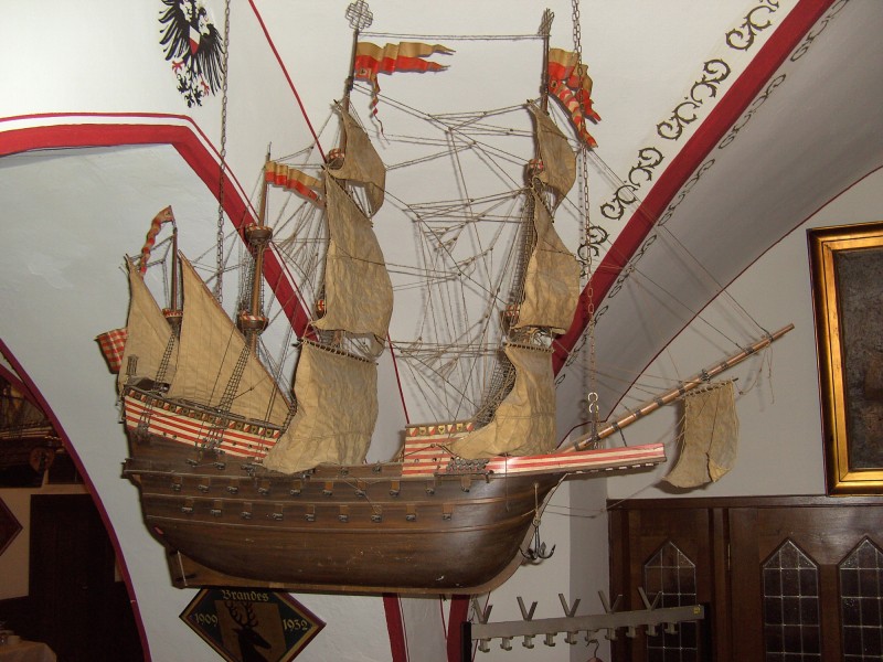 Adler von Lübeck. Model ship 02