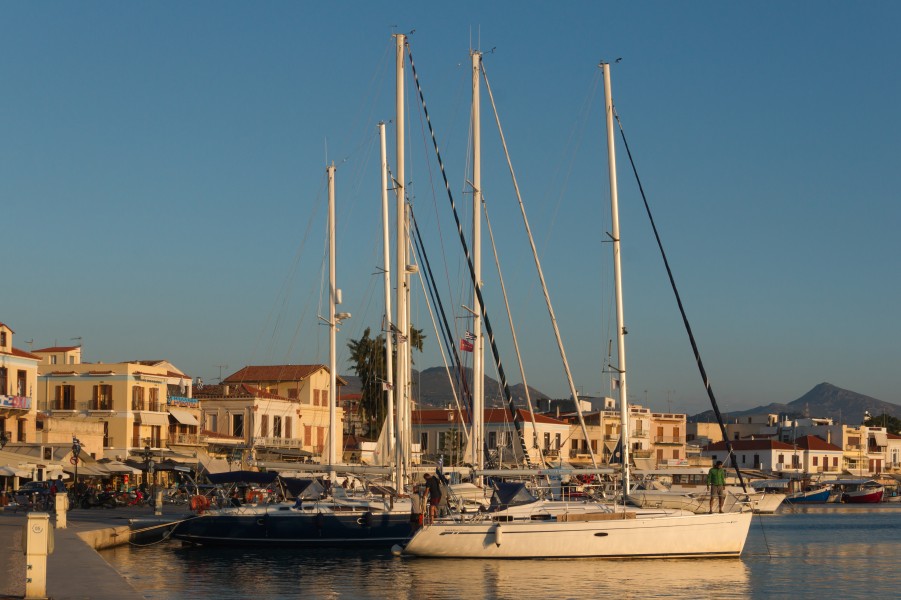 Aegina sailing harbor