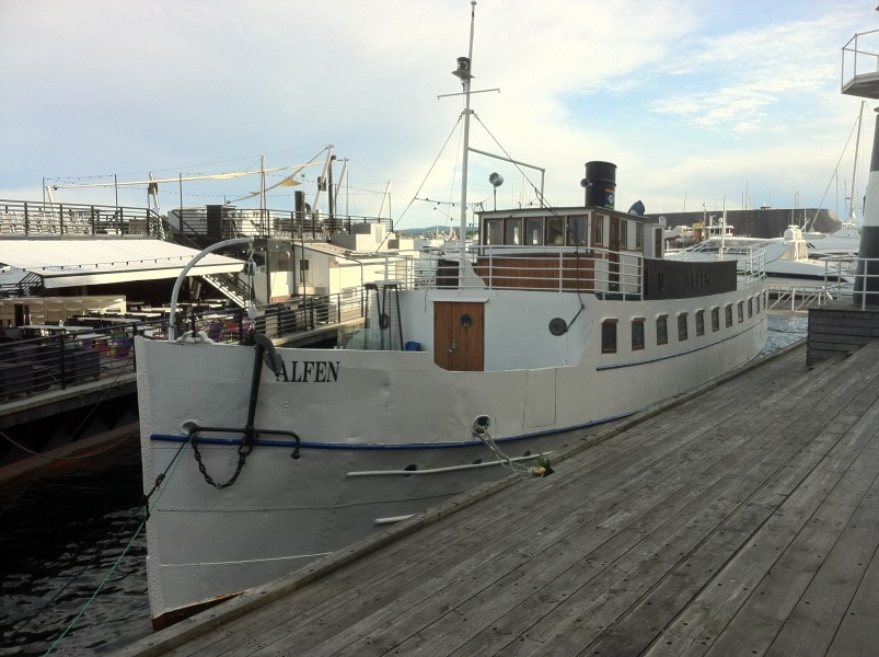 Alfen in Oslo Harbour