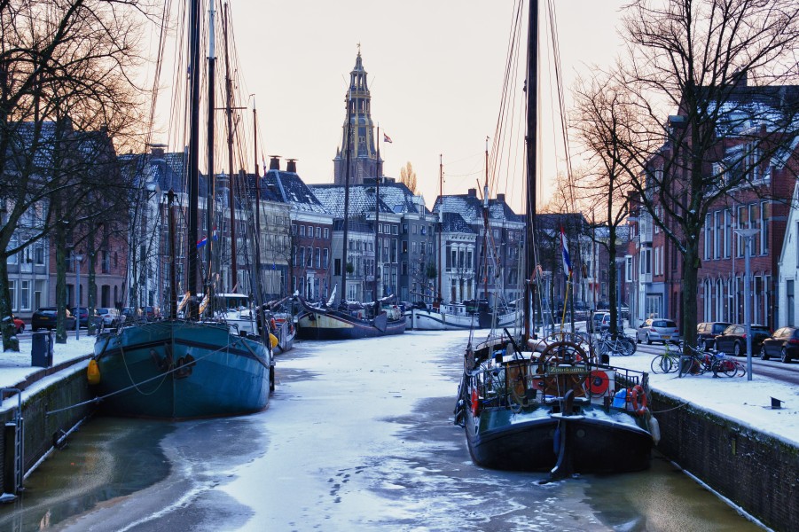 An early winter morning in Groningen (Explore) (6780950773)