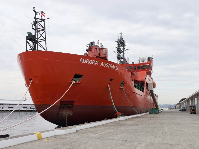 Aurora Australis, Hobart Tas