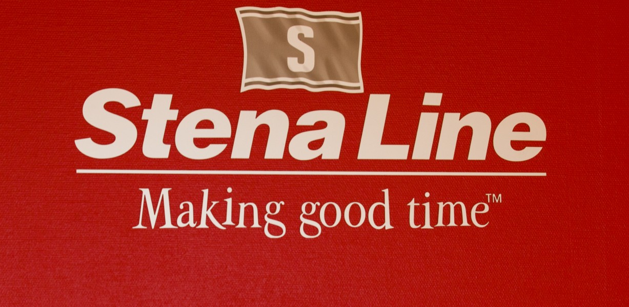 another Stena Line logo at Baltic sea in June 2014
