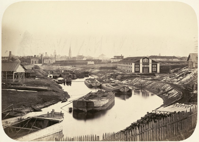 Boats in canal. 04