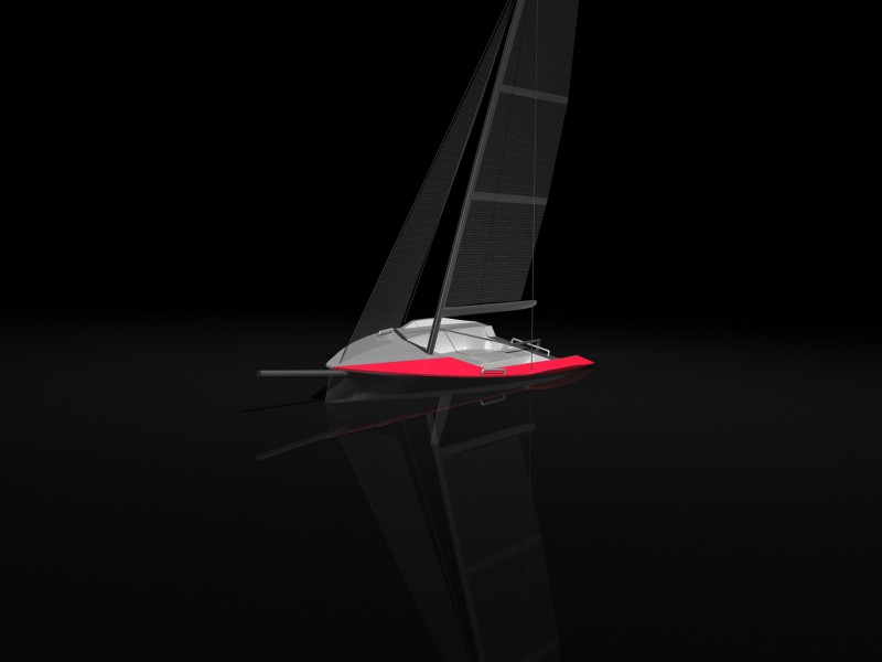 Boris Bernaskoni assimetric yacht design-b