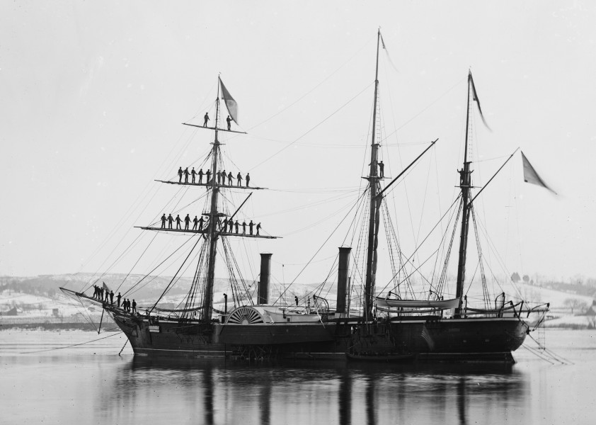 Brazilian Steam Frigate LOC 04253u