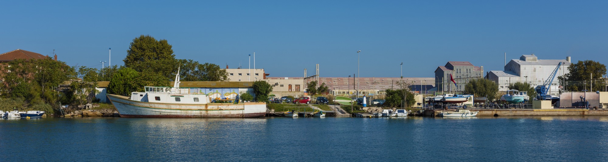 Cettarames (ship) in the Bassin du Midi, Sète 02