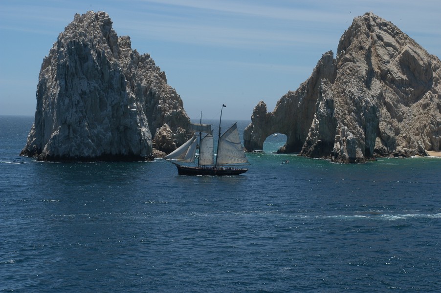 Clipper Ship at Los Arcos - Cabo San Lucas