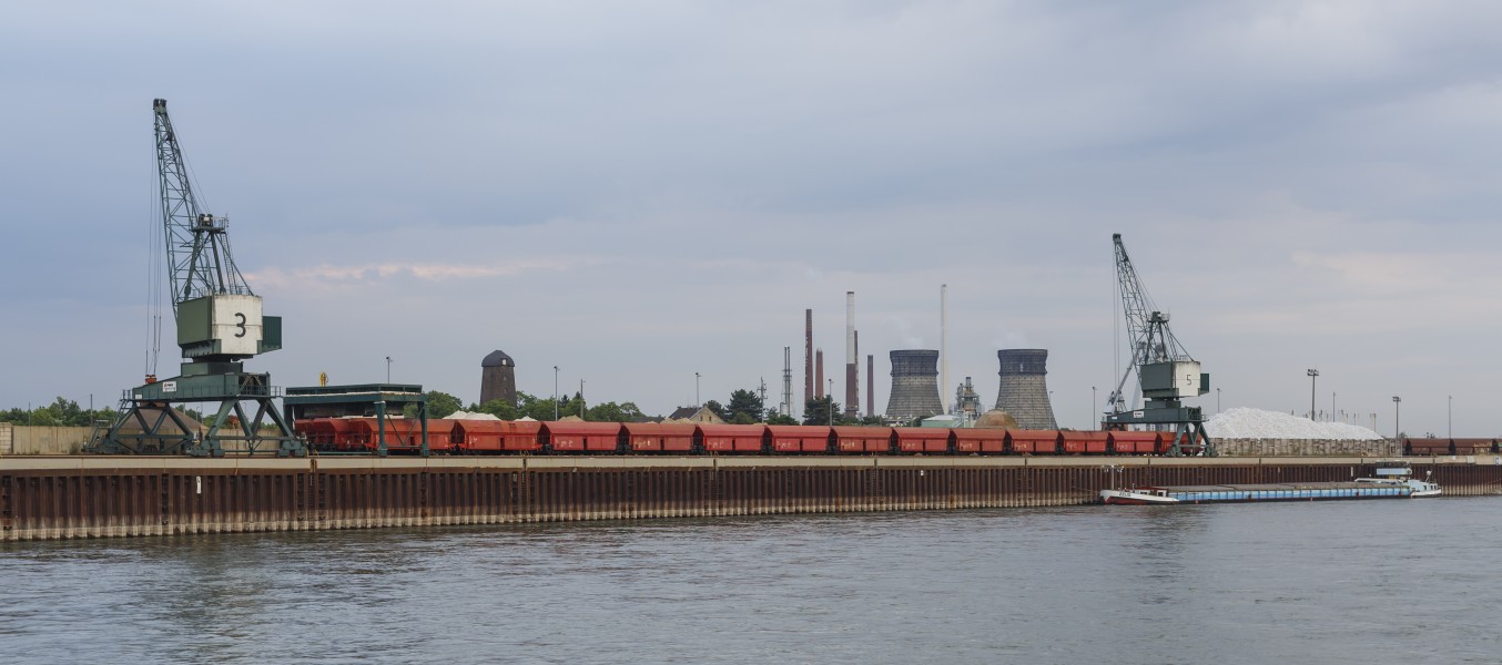 Cologne Germany Godorf-Harbour-Bulk-Terminal-01