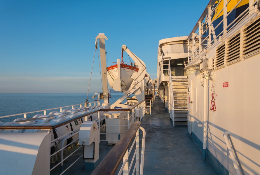 Corsica ferry morning