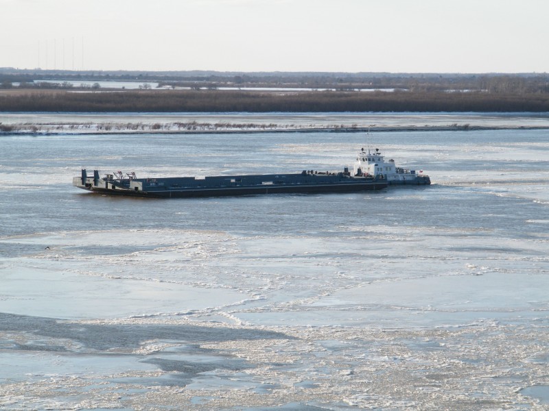 Ледоход на Амуре ноя 2013 ф10