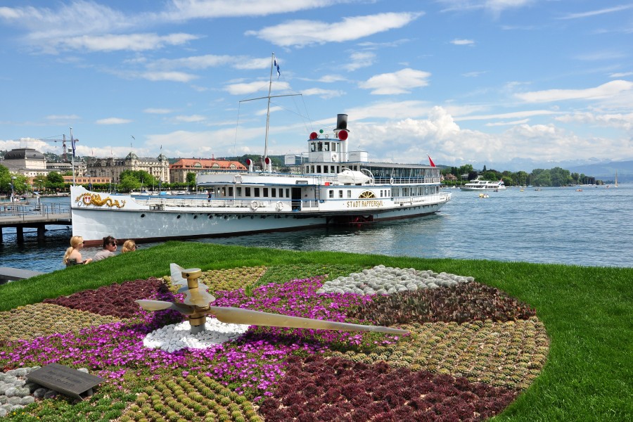 Dampfschiff Stadt Rapperswil - Bürkliplatz 2011-06-05 14-51-18 ShiftN