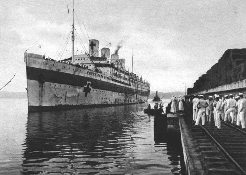 Das Lazarettschiff La France