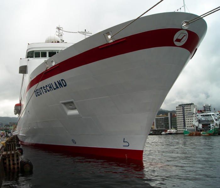 Etrave du MS Deutschland