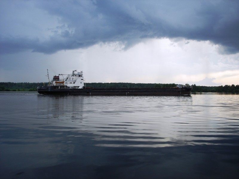 Ferry in Myshkino