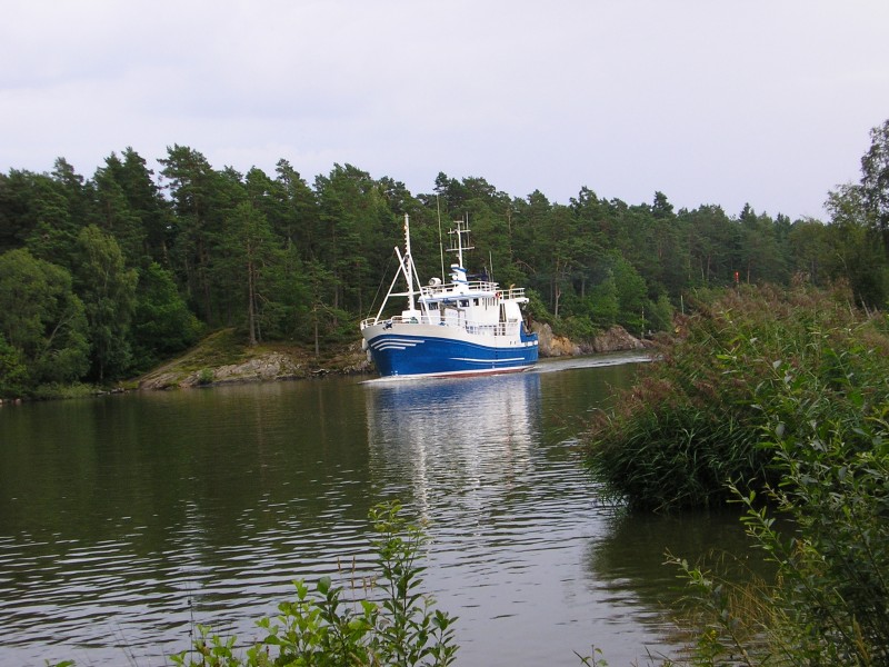Fiskebåt i Karls grav