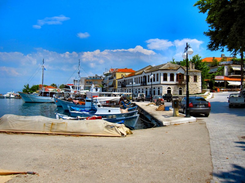 Flickr - ronsaunders47 - THASSOS TOWN HARBOUR. GREECE. (1)