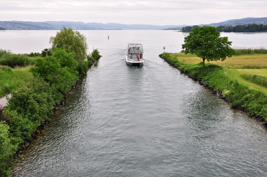 Frauenwinkel - Zürichsee - Hurden Kanalweg 2010-06-12 16-39-58