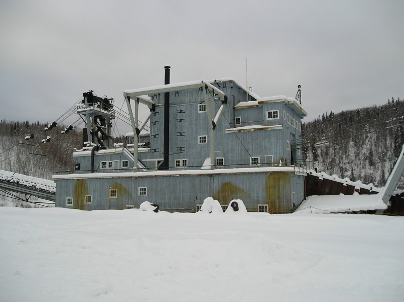 Gold dredger - Dawson City YT