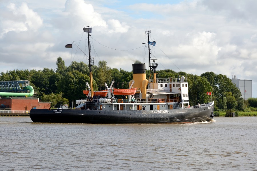 Hamburg, Museumshafen Oevelgönne, Eisbrecher Stettin NIK 9109