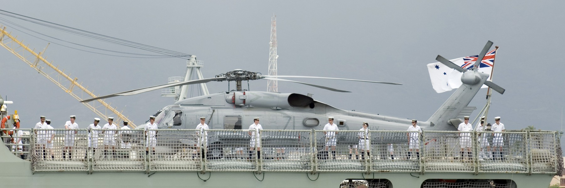 HMAS Anzac Seahawk 2008