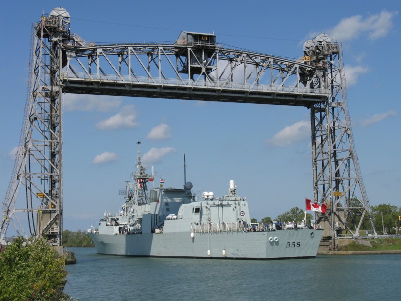 HMCS Charlottetown Welland Canal 2008 2